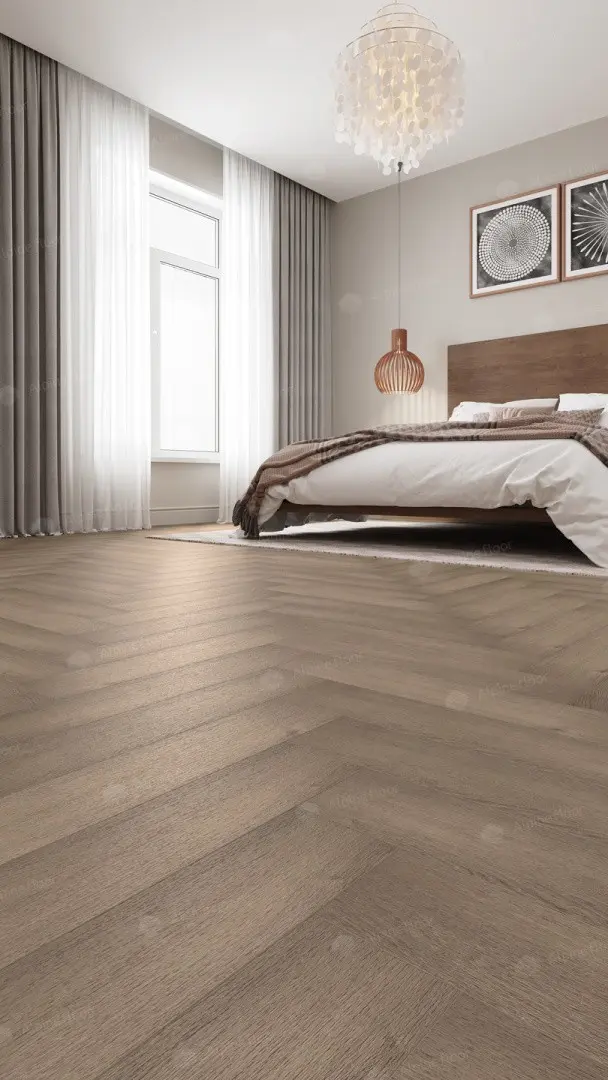 ПВХ-плитка Alpine Floor LVT Parquet ЕСО 16-7 Дуб Насыщенный 4V 43кл