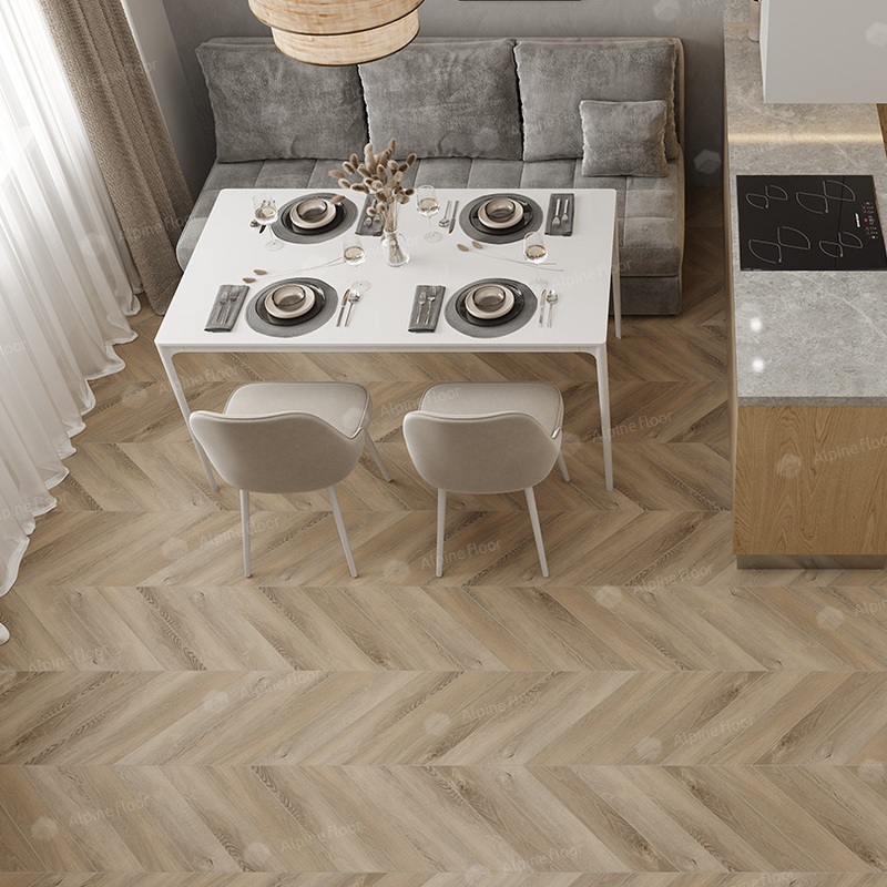 SPC Ламинат Alpine Floor SPC Chevron Alpine ECO 18-6 Дуб Синистра 4V 43кл