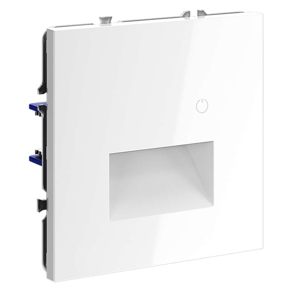 Подсветка светодиодная встраиваемая VOLTUM S70 с датчиком, (белый глянцевый)