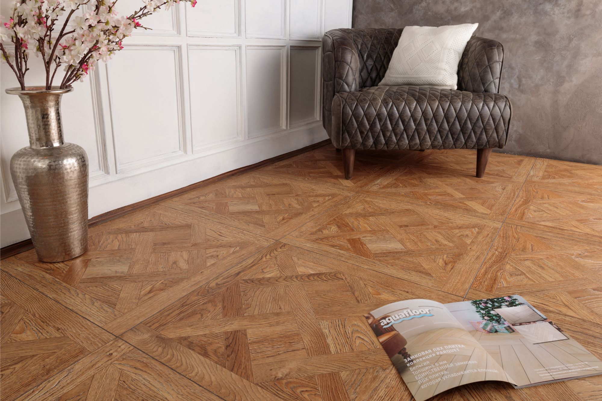 Пвх-плитка Aquafloor Versailles Glue AF7004VS Glue