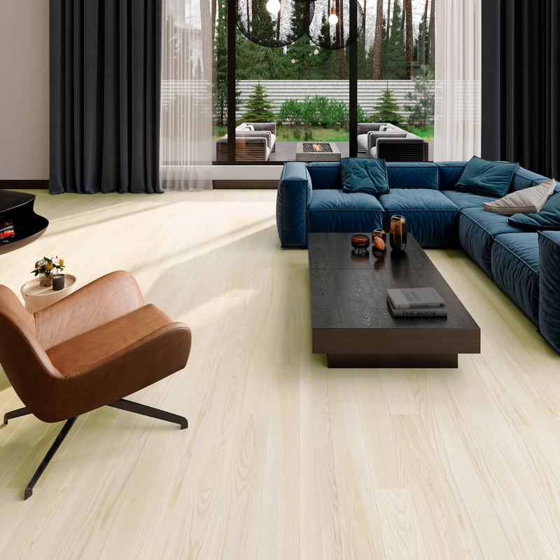 Паркетная доска ESTA 1 Strip 21086 Ash Elegant Nordic brushed matt 2B 14(3)x160x1800-2390