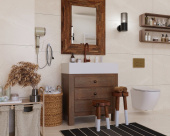 Керамогранит Buono Ceramica Soft Milk Stone Satin Carving SOVL4707V