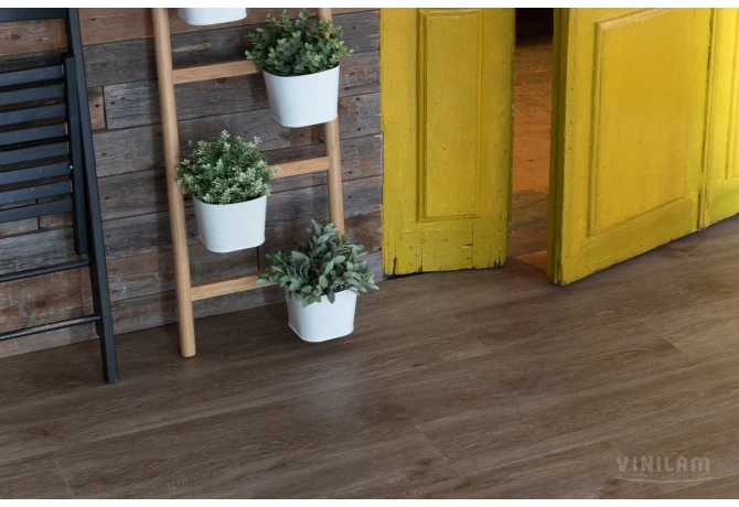 Кварц виниловый ламинат VINILAM Click 3.7 мм 14609 Дуб Ваймар