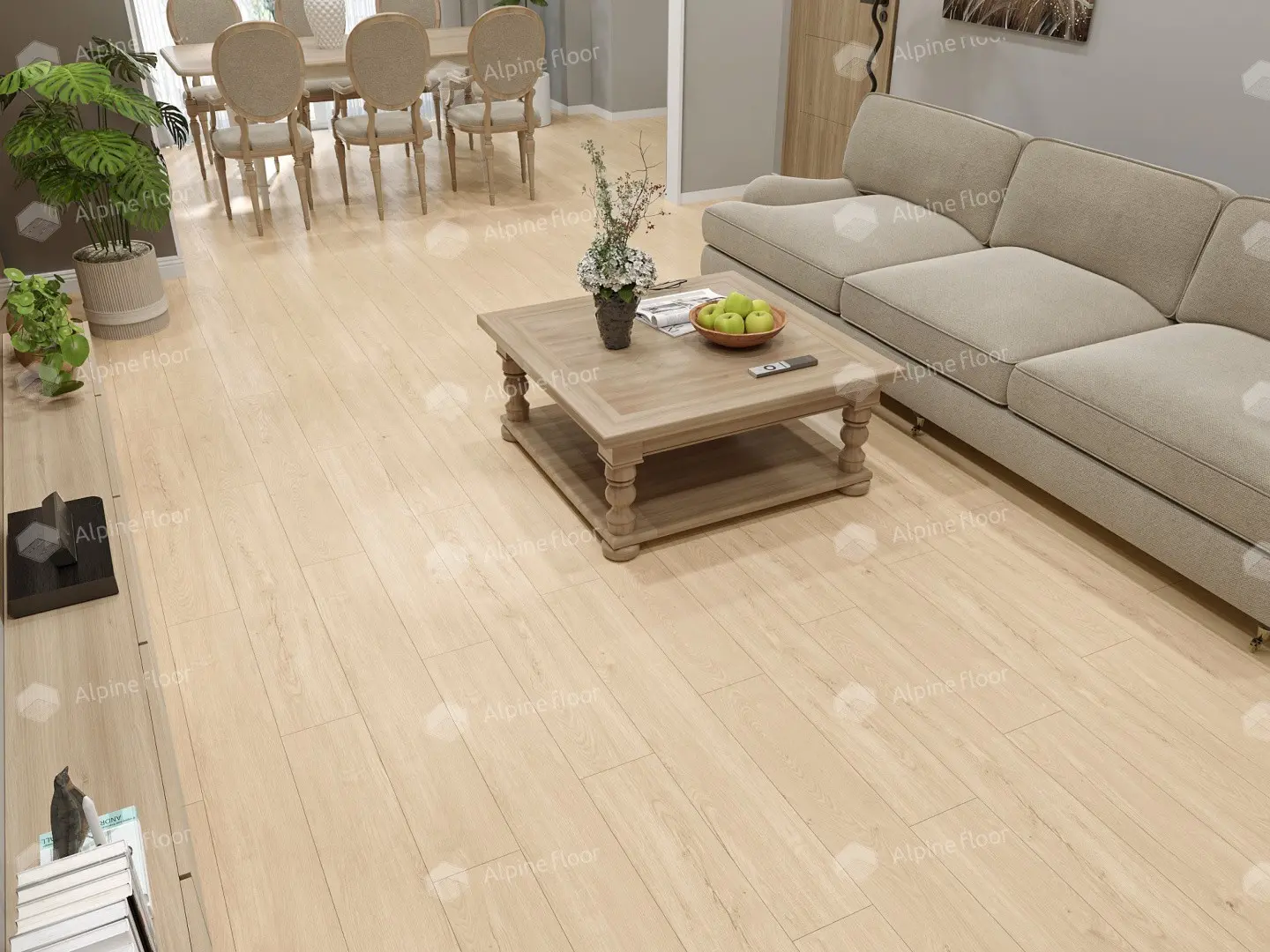 ПВХ-плитка Alpine Floor LVT Sequoia ЕСО 6-10 Секвойя Классик 4V 43кл
