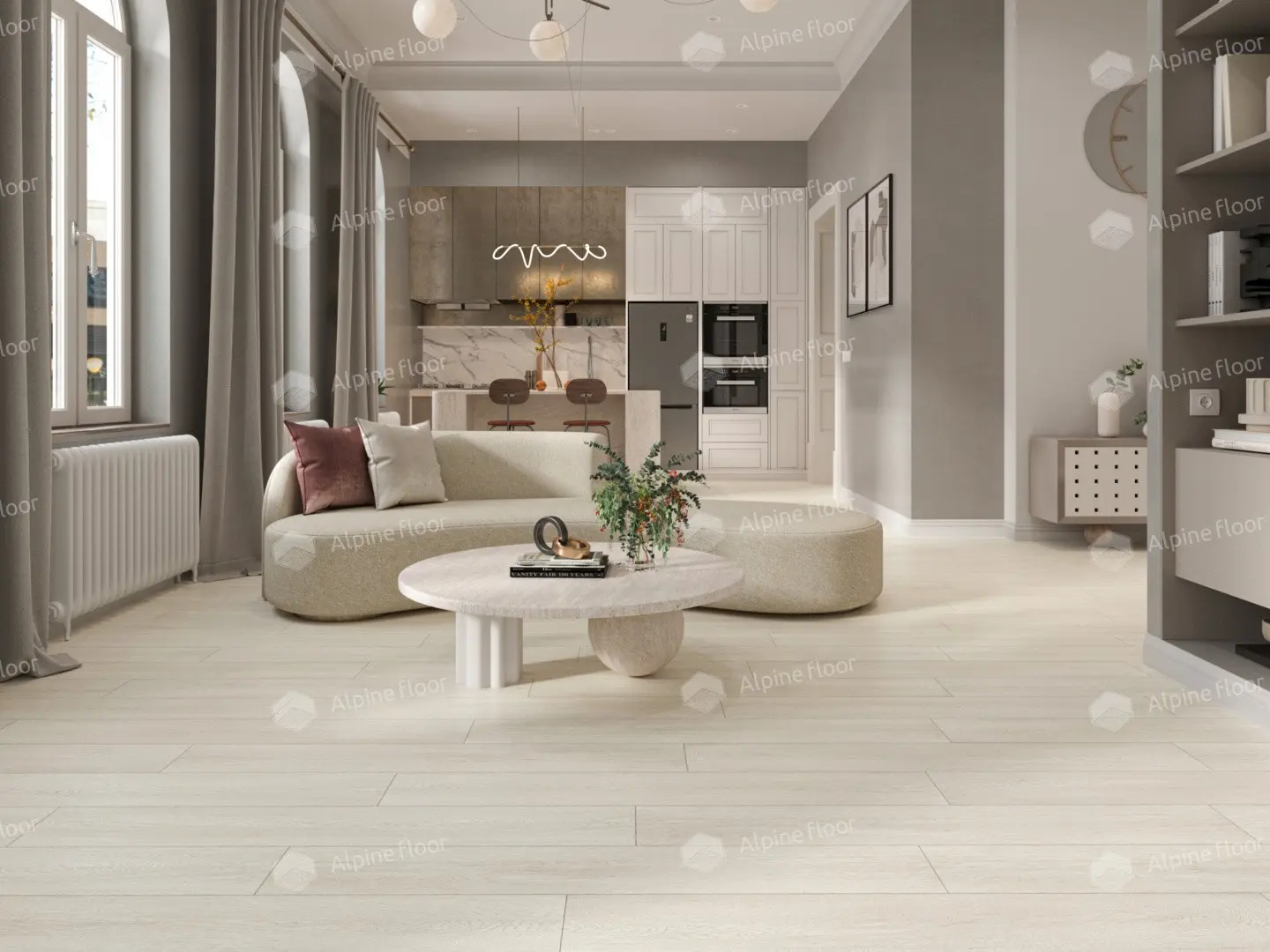 SPC Ламинат Alpine Floor SPC Intense ЕСО 9-1 Норвежский Лес 4V 43кл