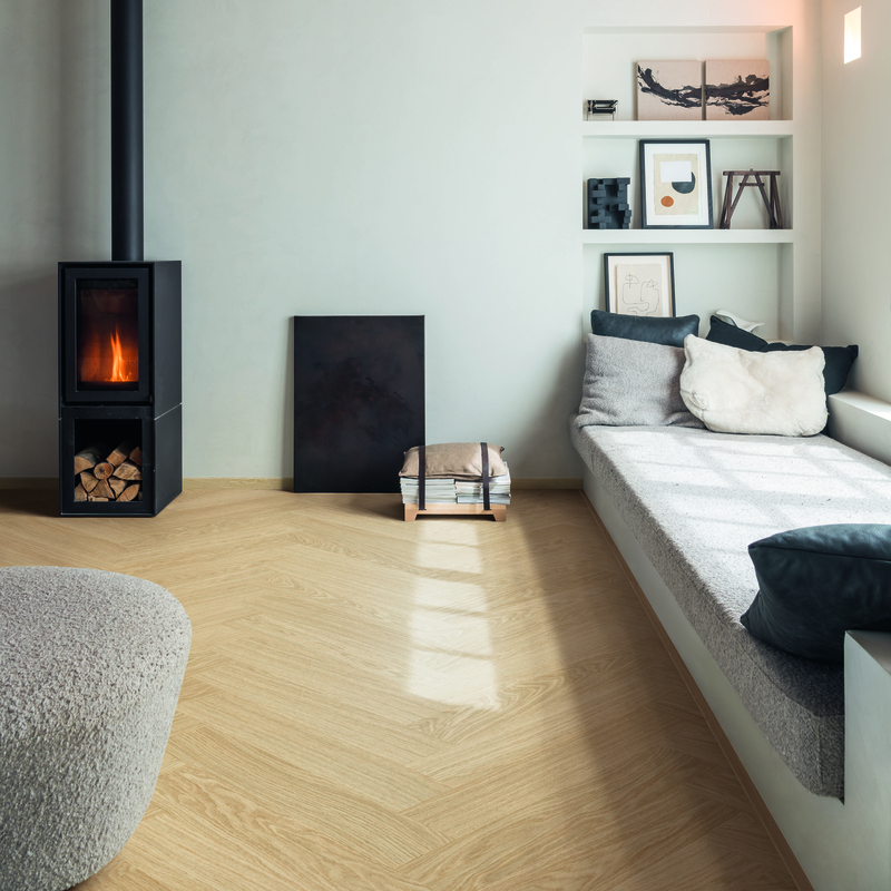 ПВХ-плитка Quick-Step QS Alpha Vinyl CIRO елка AVHBU 40359 Дуб чистый румяный