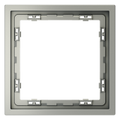Рамка пластиковая VOLTUM S70 на 1 пост, (сталь)