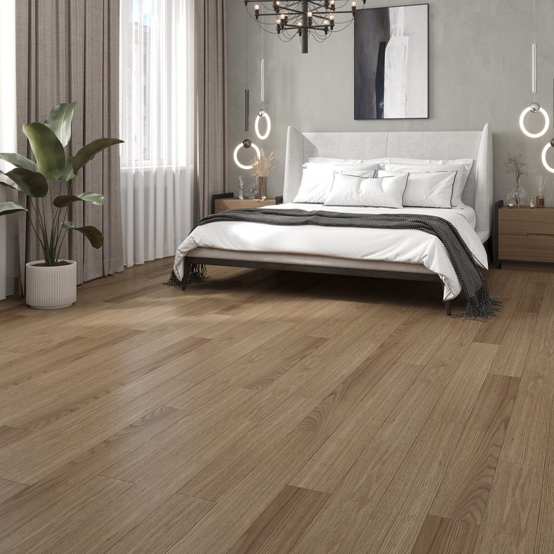 Инженерная доска EPPE 2-х слойная (шип-паз) Арт.: Eland Дуб Elegance EL 1501, Дуб Натур, Лак