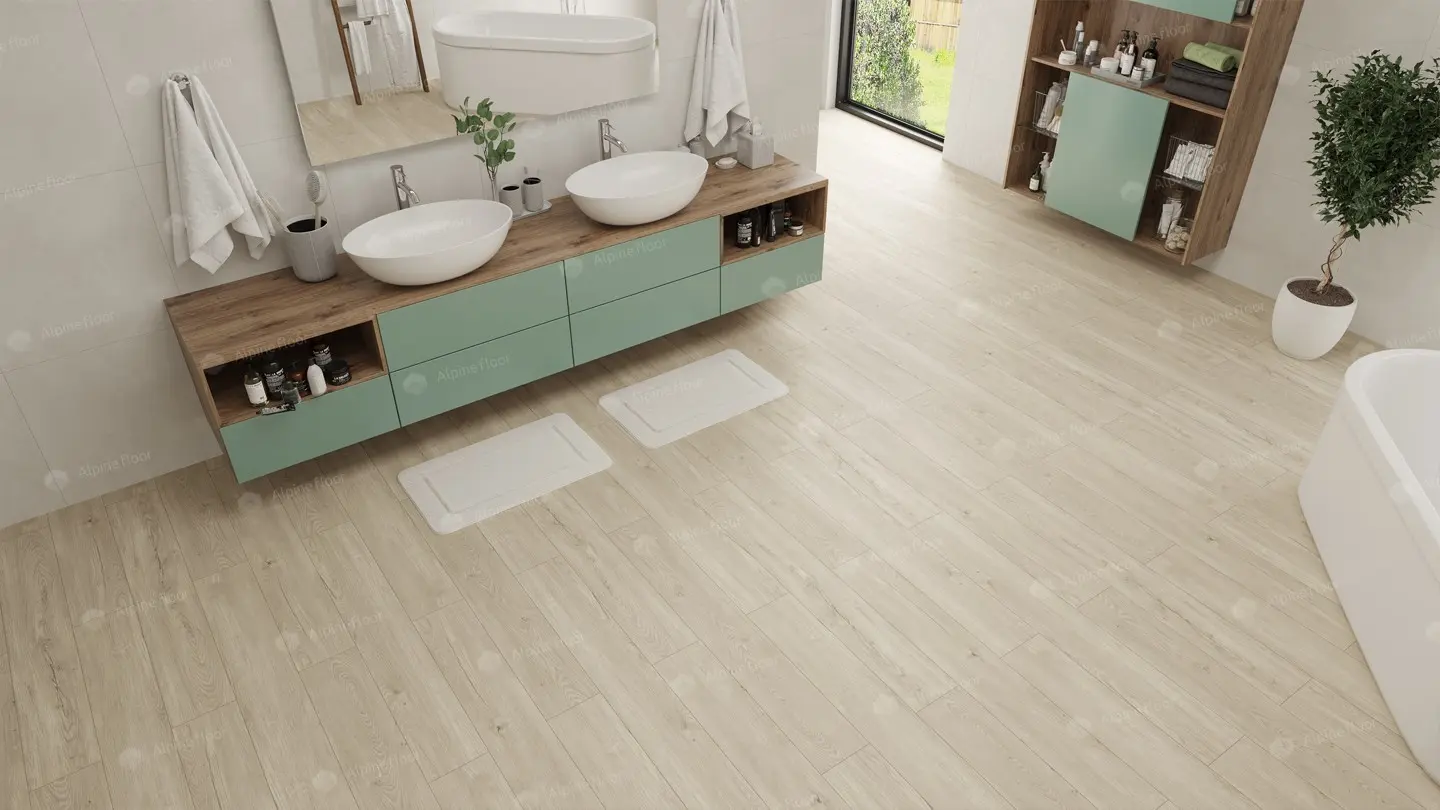 ПВХ-плитка Alpine Floor LVT Sequoia ЕСО 6-5 Секвойя Серая 4V 43кл