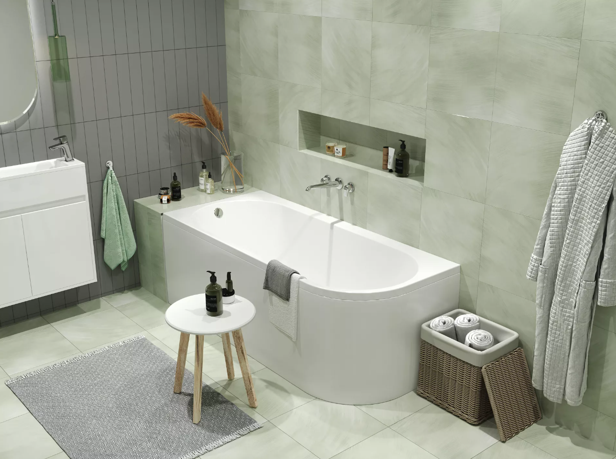 Акриловая ванна 170х75 см Creto Melissa 32-17075L белая