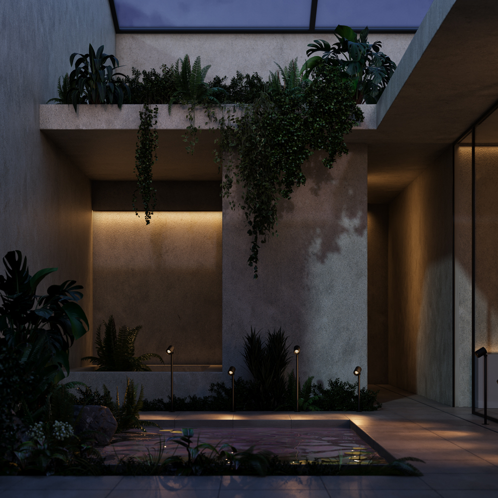 Ландшафтный светильник Outdoor O497FL-L12B3K