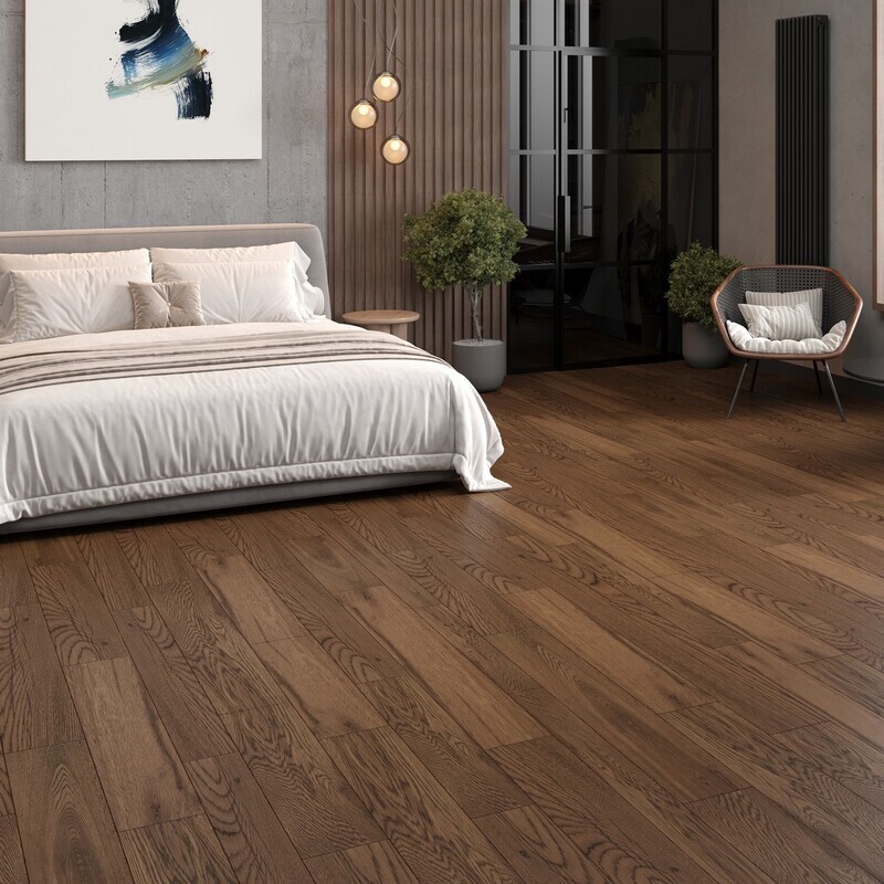 Инженерная доска EPPE 2-х слойная (шип-паз) Арт.: Torso Дуб Rostig TR 1812, Дуб Рустик, Лак