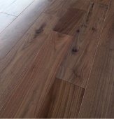 Паркетная доска Wood Bee HDF Экзотическая коллекция  Американский орех кангари лак Congaree