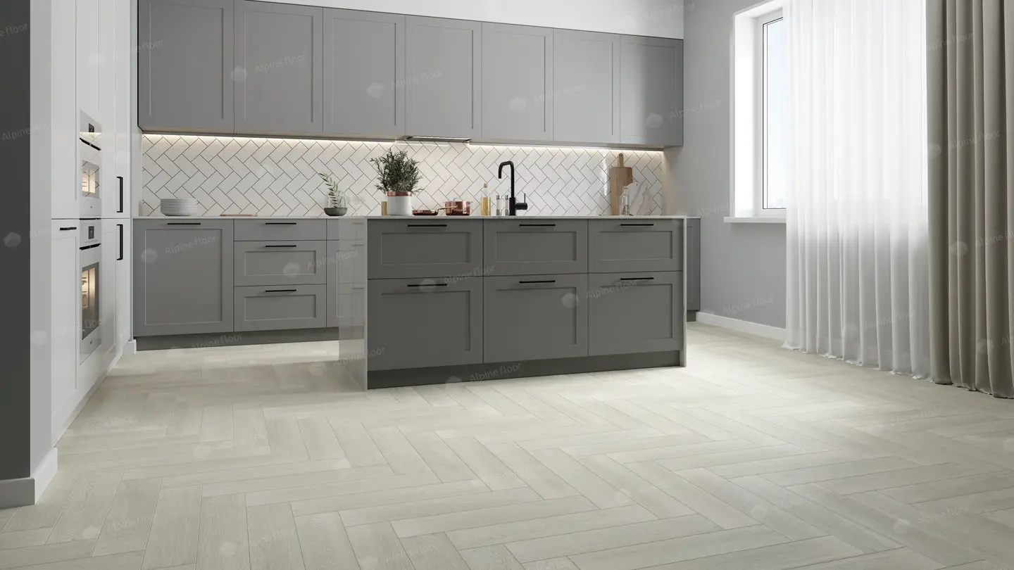 ПВХ-плитка Alpine Floor LVT Parquet ЕСО 16-6 Зимний Лес 4V 43кл