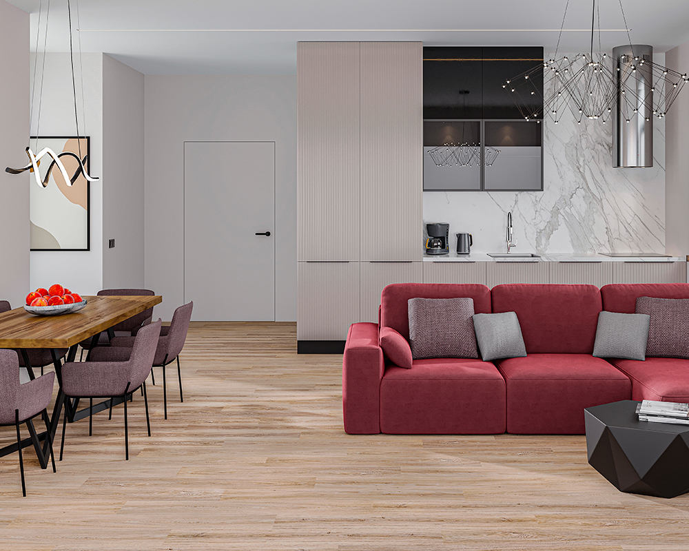 Кварц виниловый ламинат Alta Step Nativo New Lock SPC2202 Дуб воздушный