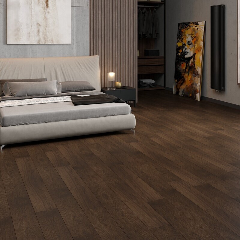 Инженерная доска EPPE 2-х слойная (шип-паз) Арт.: Torso Дуб Chestnut TR 1809, Дуб Натур, Лак