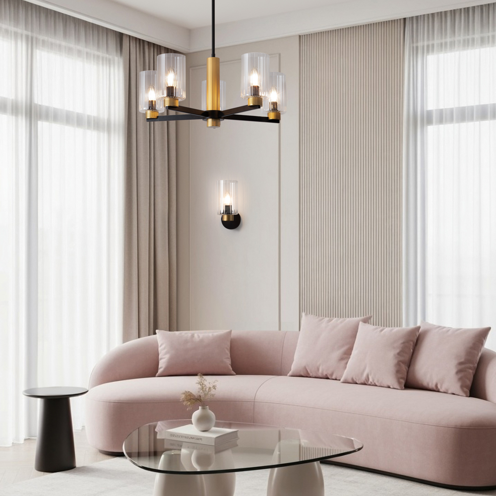 Потолочный светильник Freya FR2051CL-05BBS