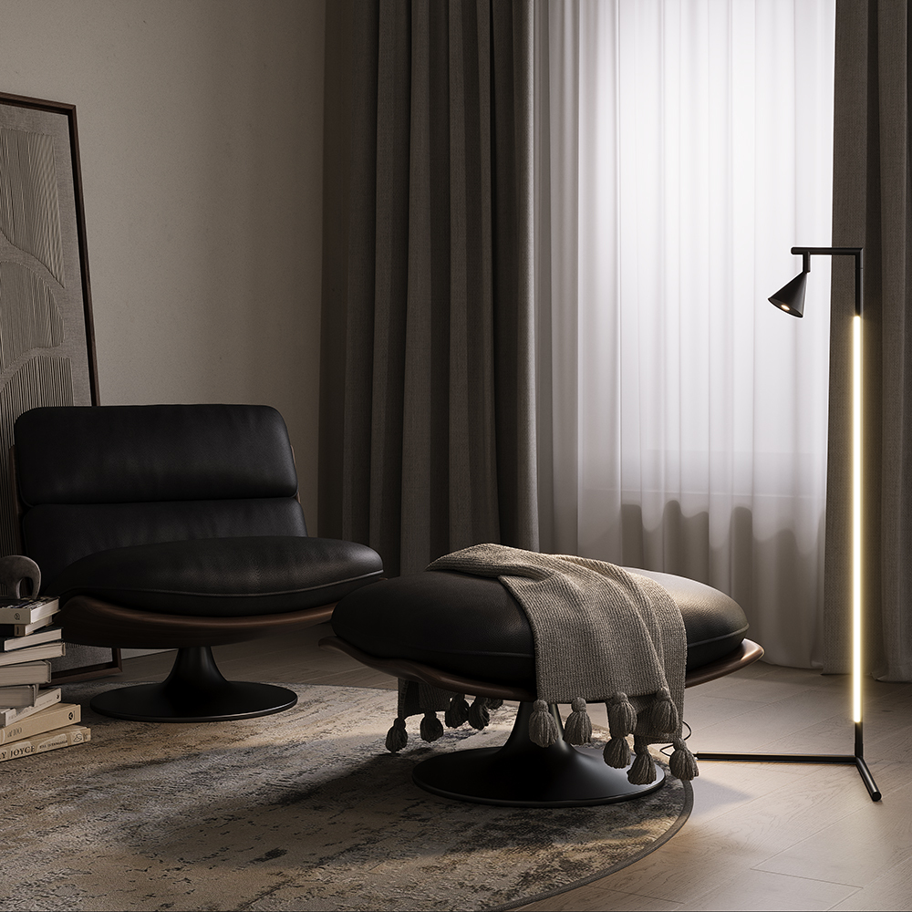 Напольный светильник (торшер) Maytoni MOD489FL-L20B3K