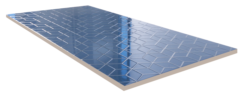 Вставка Mono Jasmine geometry sky 30х60