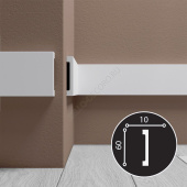 Молдинг Bello Deco М11 60x10x2000