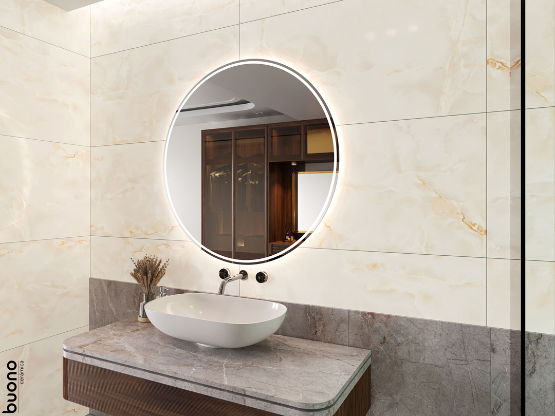 Керамогранит Buono Ceramica Onice Perla Glossy O4450P