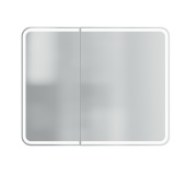 Зеркальный шкаф Creto Eles с LED-подсветкой 1000х800