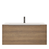 Тумба под раковину Creto Luna Wood 100 см 17-WD100