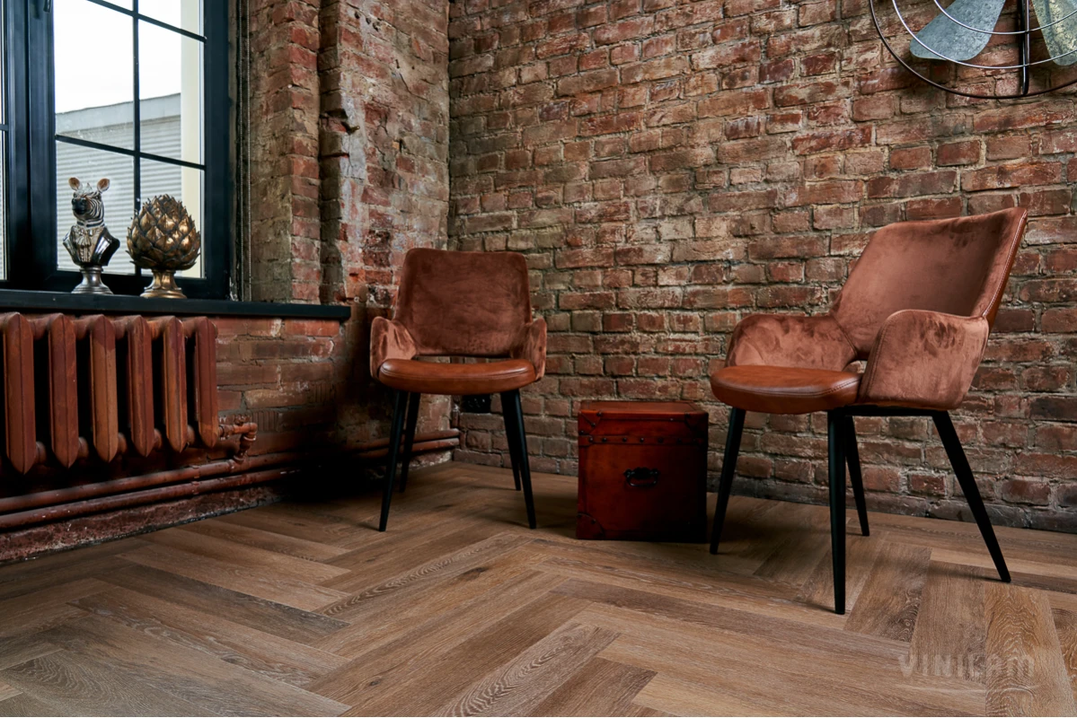 SPC VINILAM PARQUET Herringbone (ISOCORE) IS11199 Венецианский Паркет