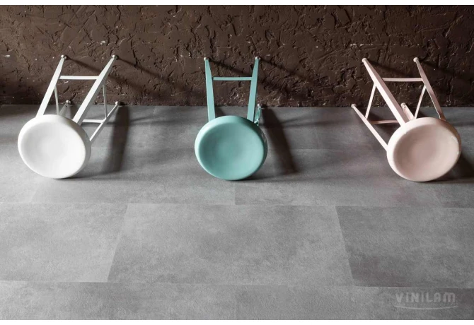 WPC CERAMO VINILAM STONE 8 мм 61609 Цемент 8 mm