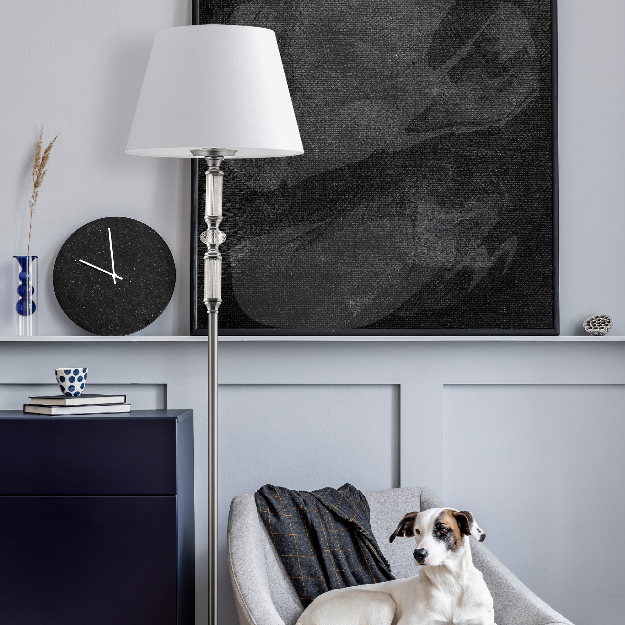 Напольный светильник (торшер) Maytoni MOD018FL-01CH