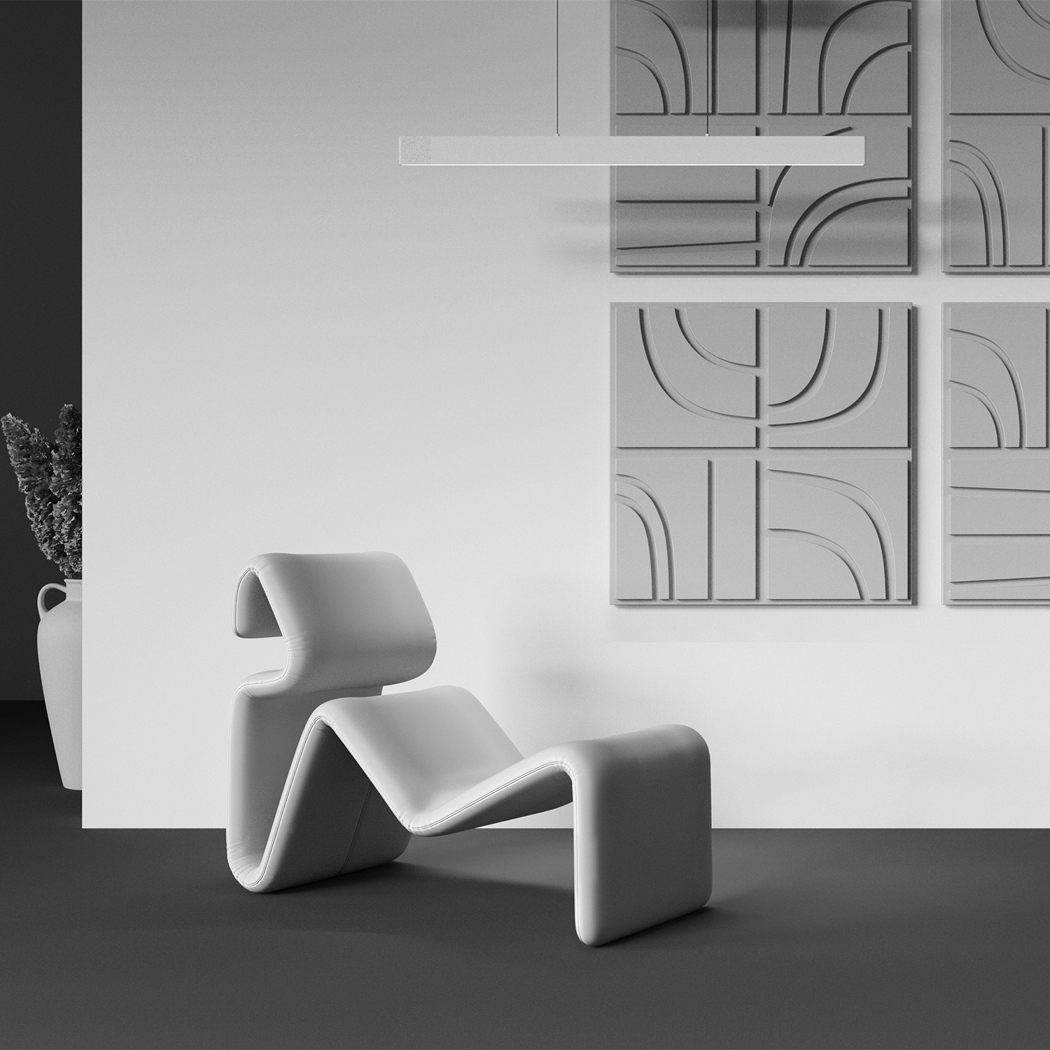 Подвесной светильник Technical P109PL-36W2.7-6K-W