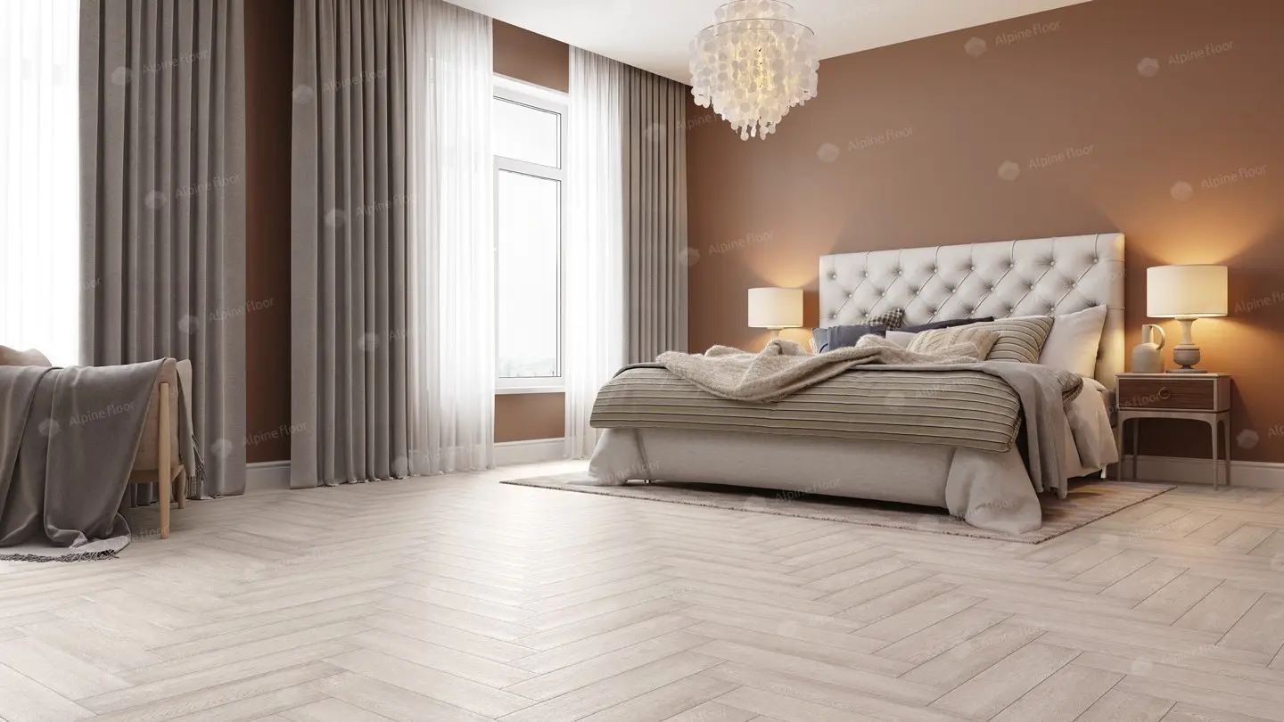 ПВХ-плитка Alpine Floor LVT Parquet ЕСО 16-9 Голубой Лес 4V 43кл
