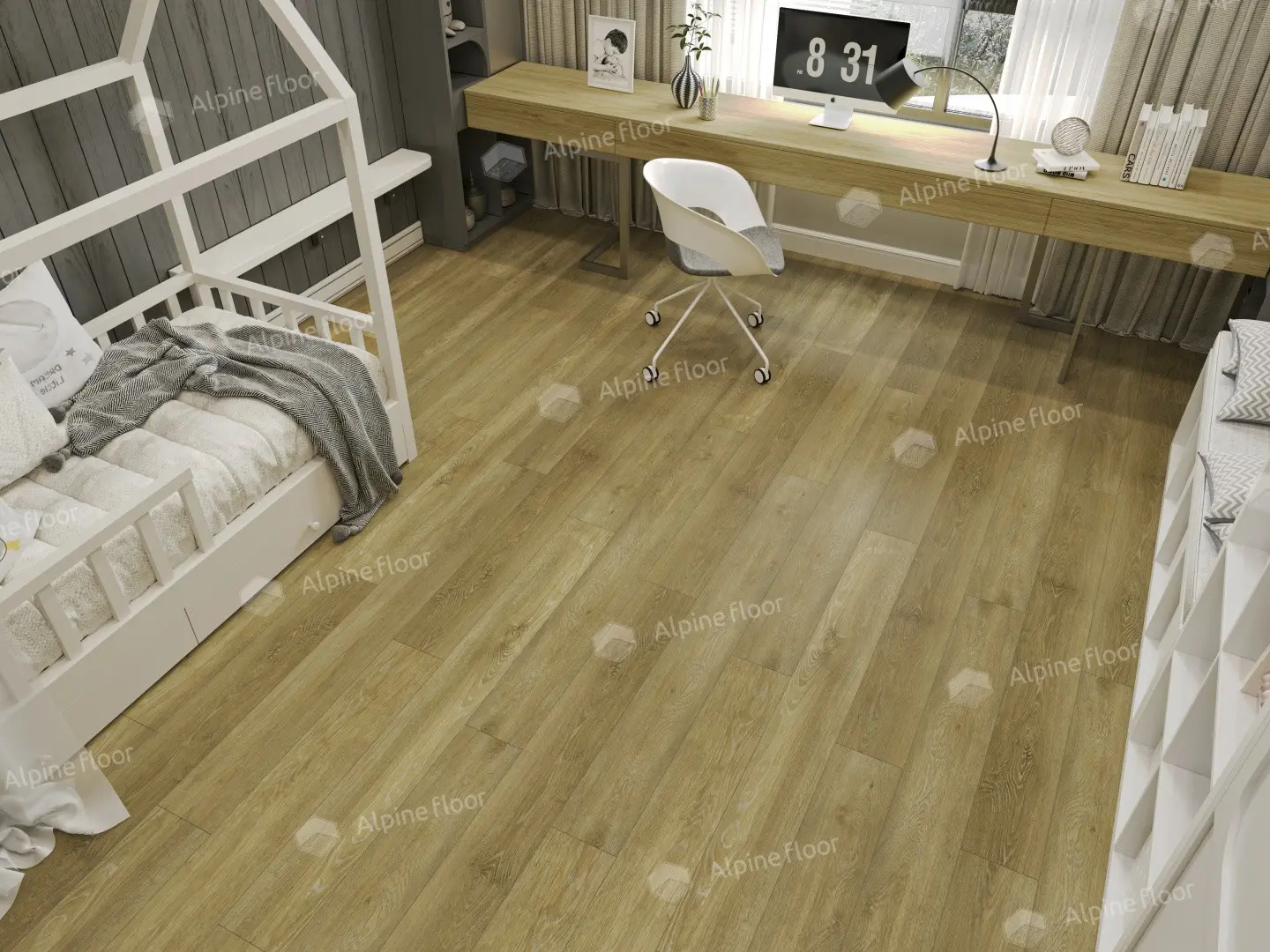 SPC Ламинат Alpine Floor Classic Light ECO 141-88 MC Бук