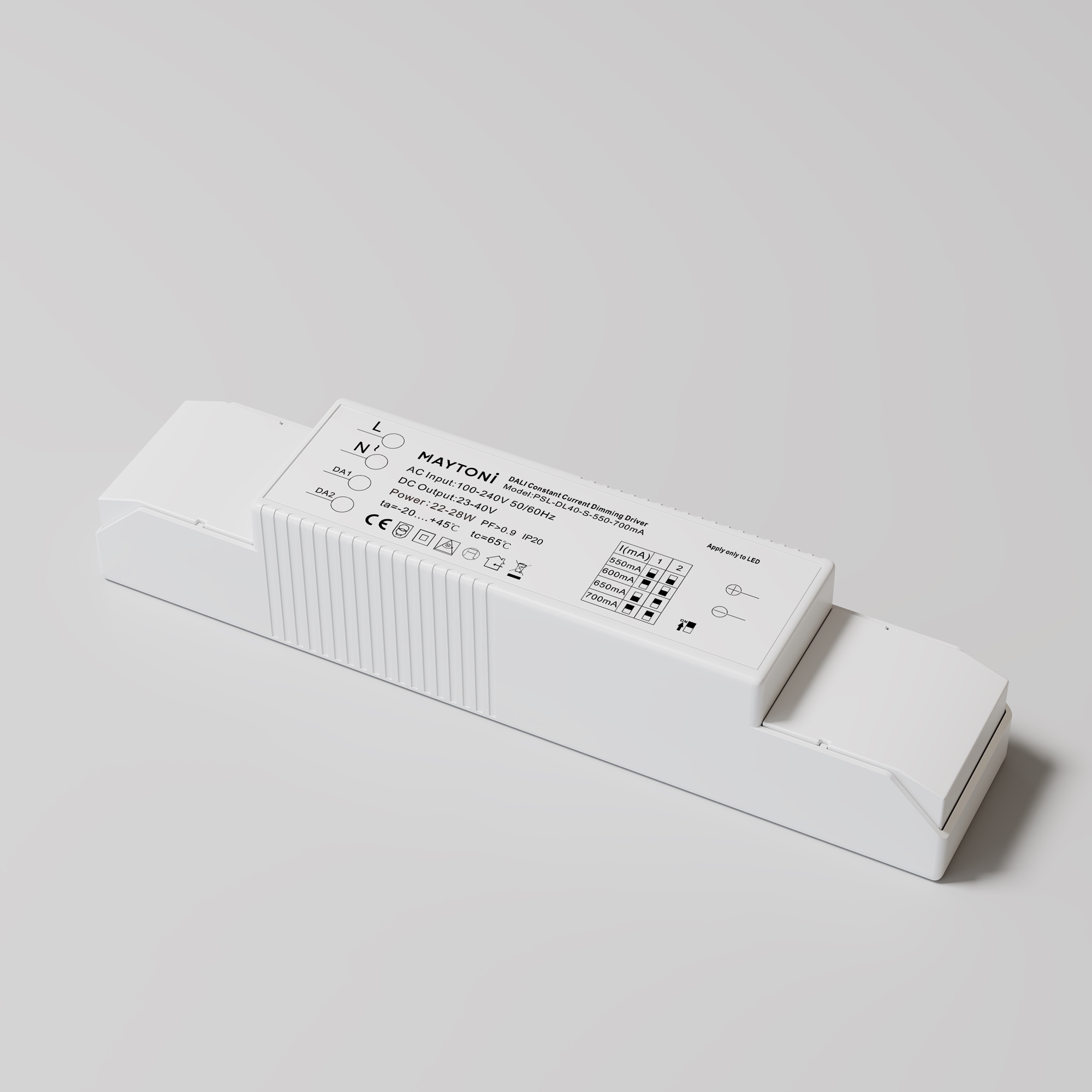 Источник тока Lighting control PSL-DL40-S-550-700mA