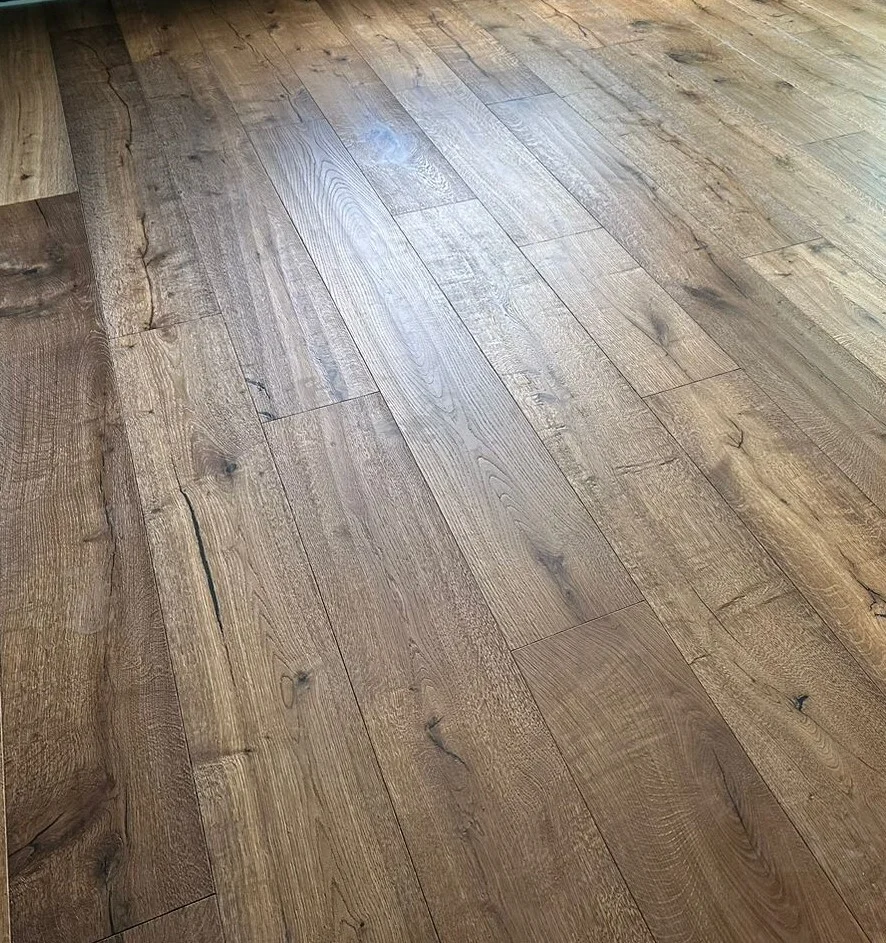 Инженерная доска CROWNWOOD Urban Дуб Рустик Decor-3 ECO 600..2200 x240 x 15 / 3.168м2