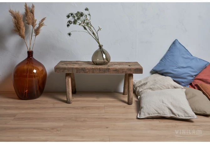 Spc ламинат VINILAM Cork 10-099V Дуб Батис