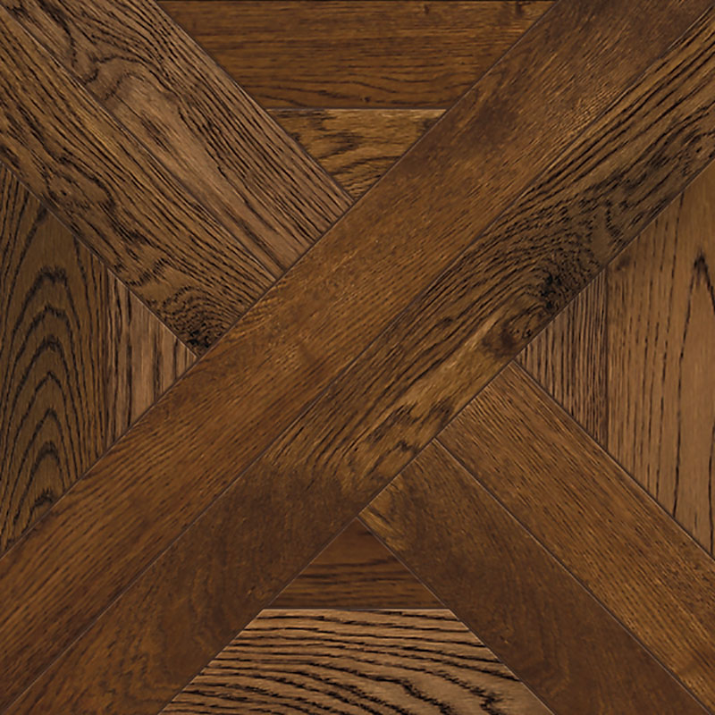 Модульный паркет CROWNWOOD Экспрессия Квадро 2-х слойный шип-паз/УФ-масло/фаска Омбра (Порода: Дуб)