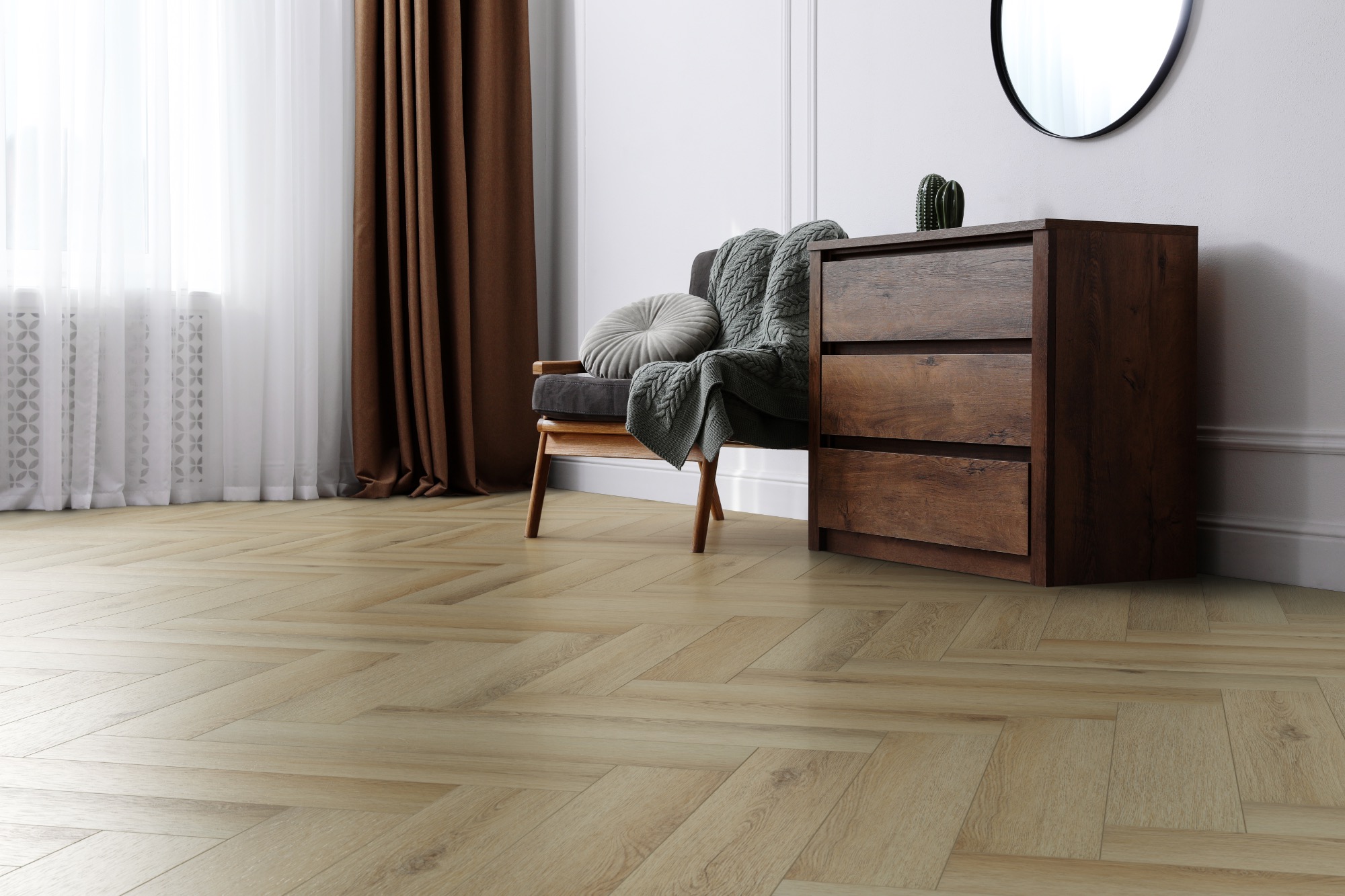 Кварц виниловый ламинат Aquafloor Soundless AF7506SOU