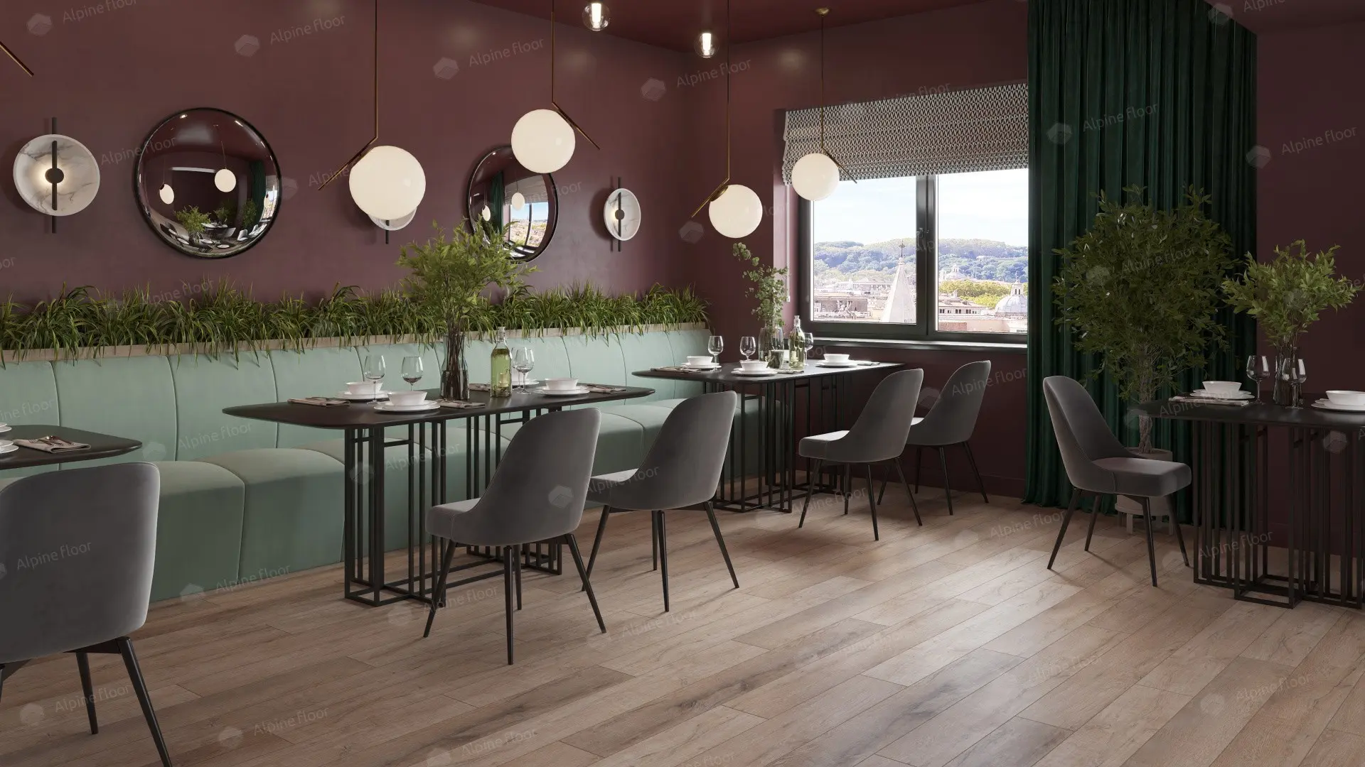 SPC Ламинат Alpine Floor ABA Premium XL ЕСО 7-20 Дуб Персиковый 4V 43кл