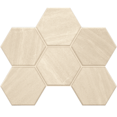 Мозаика GB01 Hexagon 25x28,5 непол.