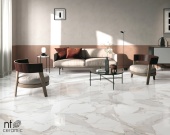 Керамогранит NT CERAMIC Bright and Shiny Calacatta Light Grey NTT9121P