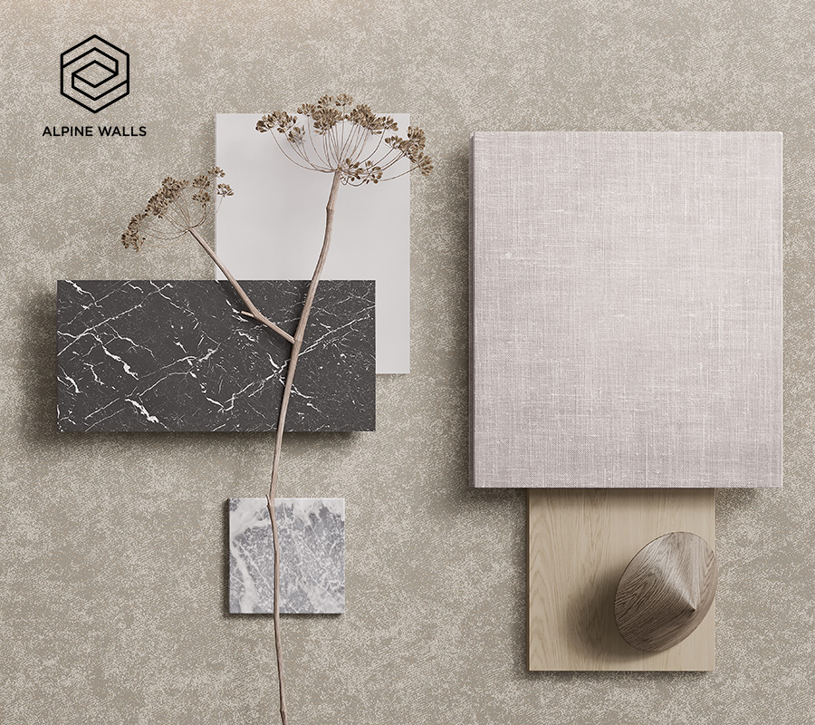 Обои Alpine Walls Art of Colors Plâtre d'art CEL22005