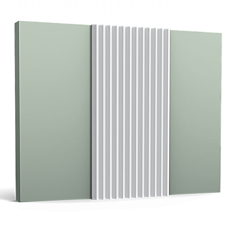 Стеновые панели Orac Decor 3D W108F Zigzag (гибкие) Белый