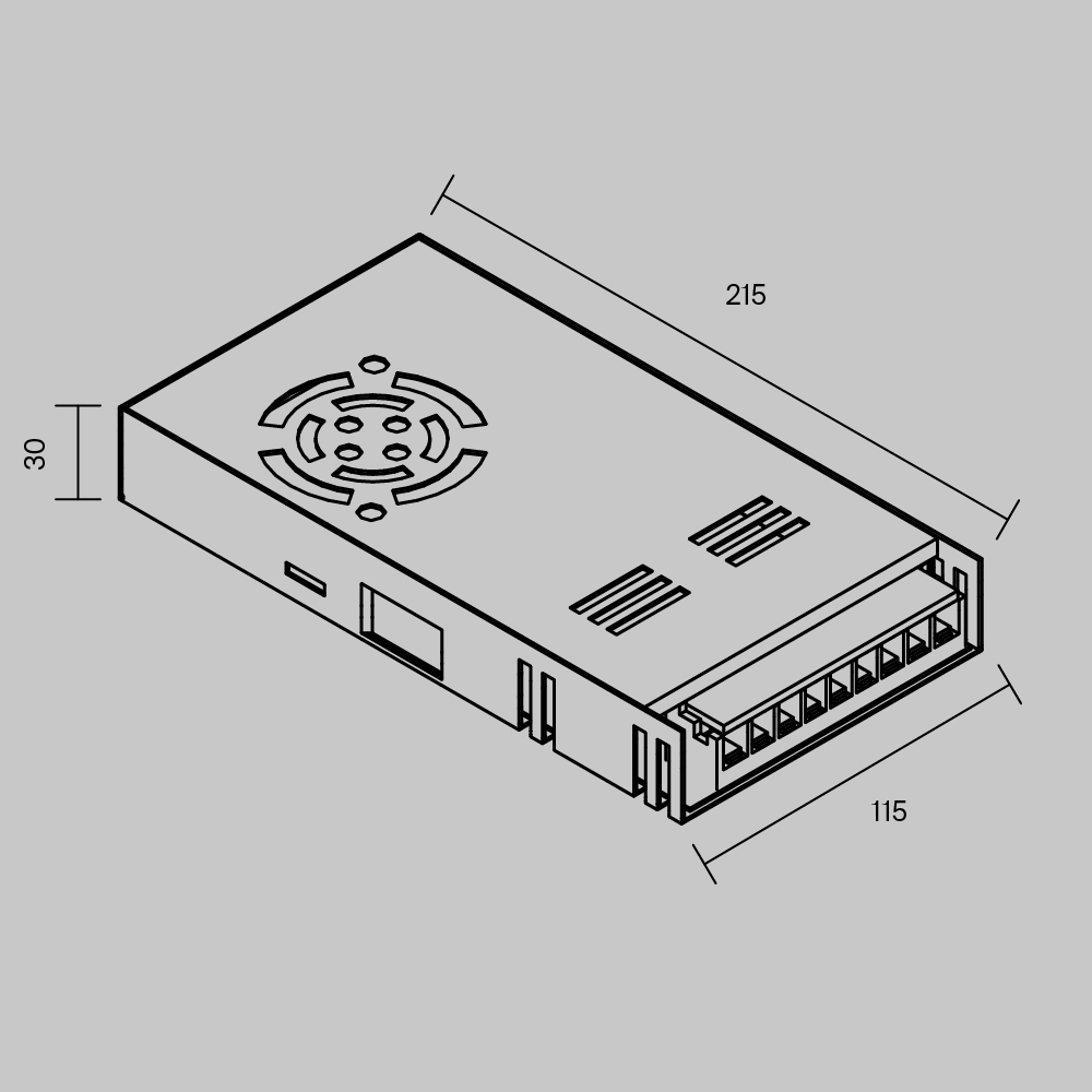 Источник напряжения Led Strip 821020