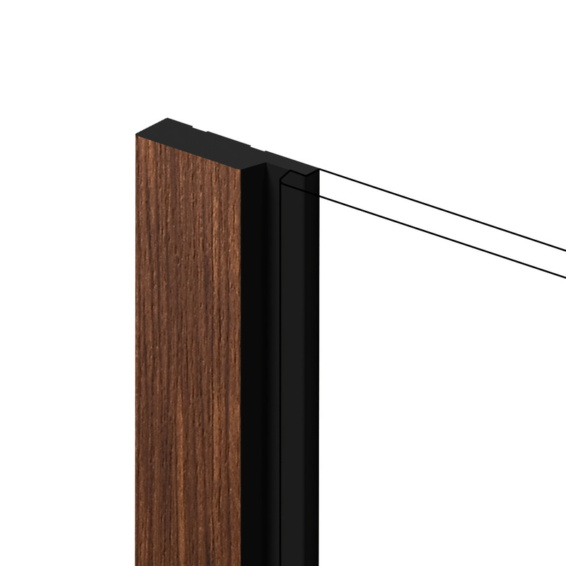 Финишный молдинг HiWood  LF124A BR396K/ 42 х 12 х 2700