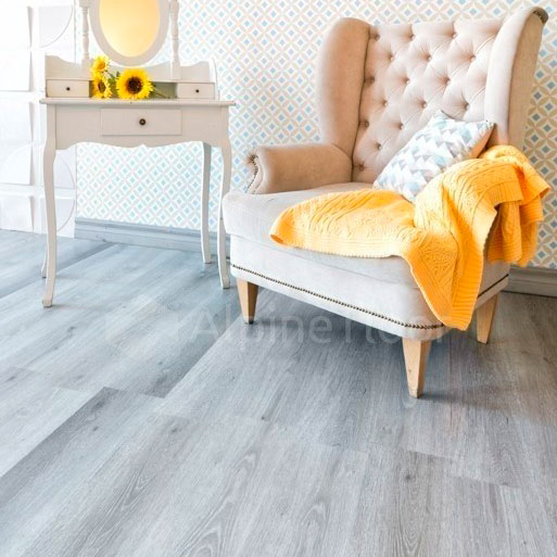 ПВХ-плитка Alpine Floor LVT Easy Line ЕСО 3-16 Дуб Пепельный 4V 43кл