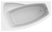Акриловая ванна Creto Madison 160х95 левая на каркасе 22-1113