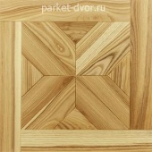 Модульный паркет CROWNWOOD Экспрессия Верона 2-х слойный шип-паз/УФ-масло/фаска F-001 (Порода: Ясень)