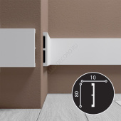 Молдинг Bello Deco М12 80x10x2000