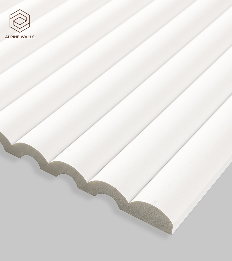 Стеновые Панели Alpine Walls LineArt ECO7103 Белый